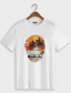 cheap Men&#039;s Graphic Tshirts-Men&#039;s Graphic T shirt Coconut Tree Fashion Outdoor Casual Tee Tee Top Street Casual Daily T shirt White Short Sleeve Crew Neck Shirt Spring &amp; Summer Clothing Apparel