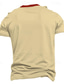 Χαμηλού Κόστους Ανδρικό Γραφικό T-shirt-Αυτοκίνητο Διακοπές Ρετρό / Βίντατζ Δεκαετία του 1950 Ανδρικά 3D εκτύπωση Μπλουζάκι Πάρτι Δρόμος Κοντομάνικη μπλούζα Ρουμπίνι Χακί Κοντομάνικο Στρογγυλή Ψηλή Λαιμόκοψη Πουκάμισο Καλοκαίρι Άνοιξη Ρούχα