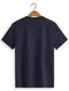 billiga Grafisk T-shirt för män-grafisk t-shirt för män mode utomhus casual t-shirt top street casual daglig t-shirt vit blå kortärmad rundringad skjorta vår- och sommarkläder kläder