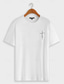 preiswerte Designerkollektion-Herren-T-Shirt, 100 % Baumwolle, Grafik-T-Shirt, modisches, klassisches Hemd, schwarz, weiß, kurzärmelig, bequemes T-Shirt, Straße, Urlaub, Sommer, Modedesigner-Kleidung