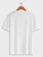 preiswerte Designerkollektion-Kokosnussbaum Weiß T Shirt T-Shirt Herren Grafik 100% Baumwolle Hemd Modisch Klassisch Hemd Kurzarm Bequemes T-Shirt Strasse Urlaub Sommer Modedesigner-Kleidung S M L XL 2XL