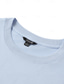 abordables T-shirts graphiques pour hommes-hommes 100% coton feuille t-shirt graphique t-shirt haut de mode chemise classique blanc gris manches courtes confortable t-shirt vacances de rue été vêtements de créateurs de mode