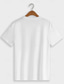 preiswerte Designerkollektion-Herren Grafik T-Shirt weiß beige T-Shirt Top 100% Baumwolle Shirt Mode klassisches Shirt Kurzarm bequemes T-Shirt Street Urlaub Sommermode Designer Kleidung