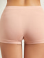 billige Truser-kvinners truser shapewear ren farge sport grunnleggende hjemmetreningssentre nylon pustende shorts sommer vår hjemmeantrekk