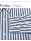 preiswerte Designerkollektion-Herren Hemd Knopfhemd Lässiges Hemd Sommerhemd Schwarz Blau Langarm Streifen Kargen Freizeitskleidung Urlaub Bekleidung Baumwolle Modisch Hawaiianisch Brautkleider schlicht