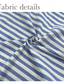 abordables colección de diseñador-Hombre Camisa Abotonar la camisa Camisa casual Camisa de verano Negro Azul Piscina Manga Larga Rayas Diseño Ropa Cotidiana Vacaciones Ropa Algodón Moda Hawaiano Casual