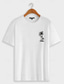 levne návrhářskou kolekci-Kokosový strom Bílá Tričko Tričko Top Pánské Grafický 100% bavlna Košile Módní Klasické Košile Krátký rukáv Pohodlné tričko ulice Dovolená Léto Módní návrhář oblečení S M L XL 2XL