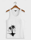 cheap Designer Collection-Graphic Fashion Outdoor Casual Men&#039;s 3D Print Tank Top Vest Top Undershirt Street Casual Daily T shirt White Blue Sleeveless Crew Neck Shirt Spring &amp; Summer Clothing Apparel S M L XL 2XL 3XL