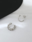 cheap Earrings-1 Pair Ear Cuff For Women&#039;s Wedding Gift Date Alloy Fancy Fashion Diamond