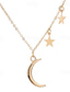 voordelige Sieradensets-Ketting For Dames Feest / Avond Lahja Verjaardagsfeest Legering MOON Ster