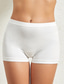 billige Truser-kvinners truser shapewear ren farge sport grunnleggende hjemmetreningssentre nylon pustende shorts sommer vår hjemmeantrekk