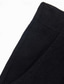 cheap Men&#039;s Shorts-Men&#039;s Shorts Linen Shorts Summer Shorts Pocket Elastic Waist Plain Comfort Breathable Outdoor Daily Going out Fashion Casual Black White