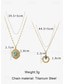 cheap Accessories For Women-Turquoise Eye Pendant Necklace in Titanium Steel - Elegant Adjustable Chain for Wome