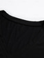 preiswerte Lässige T-Shirts für Herren-Herren T Shirt Tee Glatt Rundhalsausschnitt Fitness Fitnessstudio Kurzarm Bekleidung Strassenmode Sportbekleidung Büro Basic