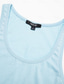 levne tílka-pánské grafické tílko lastura móda outdoor ležérní 3D potisk tílko tílko ulice ležérní denní tričko bílá modrá košile bez rukávů s výstřihem jarní a letní oblečení oblečení