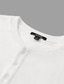 billige Casual T-shirts til mænd-Herre T-shirt Henley-skjorte Tee Top Vanlig Henley Gade Ferierejse Kortærmet Tøj 100 % bomuld Mode Designer Klassisk