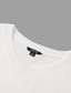 abordables T-shirts décontractés pour hommes-Homme T shirt Tee T-shirt Plein Col Ras du Cou Plein Air Vacances Manches courtes Vêtement Tenue 100% Coton Mode Design Classique