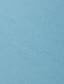economico polo classica-Per uomo POLO Camicia da golf Golf Ufficio Informale Collo a polo a costine Classico Manica corta Essenziale Moderno Color Block Collage Pulsante Primavera estate Standard Bianco Azzurro cielo Verde