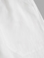 abordables Shorts pour hommes-Homme Short Short en lin Short d&#039;été Poche Cordon Taille elastique Plein Confort Respirable Court Casual du quotidien Vacances Mode Style classique Noir Blanche