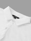 preiswerte klassisches Polo-Herren-Poloshirt mit Grafik und Buchstaben-Print, lässiges Poloshirt, Golfpolo, Street-Style, Sport, 100 % Baumwolle, kurzärmelige Turndown-Poloshirts, schwarz-weiß, Frühlings- und Sommer-Poloshirt mit mikroelastischem Revers