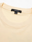 baratos T-shirt Homem estampado gráfico-camiseta gráfica masculina coqueiro moda ao ar livre casual camiseta top rua casual diária camiseta bege manga curta camisa de gola redonda roupas de primavera e verão