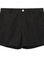 voordelige Shorts voor heren-Voor heren Korte broek Chino Short korte broek Werkshorts Zak Effen Comfort Ademend Korte Casual Dagelijks Strand Modieus Stijlvol Zwart Wit Micro-elastisch