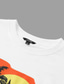 economico Magliette grafiche da uomo-t-shirt grafica da uomo t-shirt bianca beige tee top camicia in cotone 100% camicia classica di moda manica corta t-shirt comoda strada vacanza estiva stilista di abbigliamento