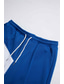 tanie Spodnie dresowe-Męskie Spodnie dresowe Uprawiający jogging Spodnie Spodnie dresowe z prostymi nogawkami Plisowane spodnie Niejednolita całość Ściągana na sznurek Elastyczny pas Kolorowy blok Komfort Oddychający
