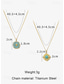 cheap Accessories For Women-Turquoise Eye Pendant Necklace in Titanium Steel - Elegant Adjustable Chain for Wome