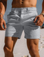ieftine Pantaloni scurți pentru bărbați-Bărbați Pantaloni Scurți Pantaloni scurti chino Bermude Pantaloni scurți de lucru Buzunar Simplu Confort Respirabil Scurt Casual Zilnic Plajă Modă Stilat Negru Alb Micro-elastic