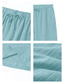 billiga linne byxor-enfärgade vardagsbyxor för män mode byxor med raka ben baggy byxor med fickor dragsko elastisk midja design strandbyxor daglig yoga bomullsblandning komfort mjuk mellan midja grön vit khaki 3xl