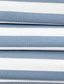 preiswerte Polo-Shirts-Herren Casual Print Polo Strickpolo gestreift horizontale Streifen Zopfmuster Outdoor Casual 48% Baumwolle, 48% Polyester, 4% Elasthan Kurzarm Turndown Poloshirts Schwarz Blau Sommer