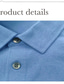 cheap Classic Polo-Men&#039;s Business Casual Lapel Short Sleeve Modern Formal Solid Color Button Summer Navy Blue Blue Green