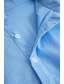 voordelige casual herenoverhemden-Voor heren Overhemd linnen overhemd Zomer overhemd Strand hemd Zwart Wit blauw Lange mouw Effen Revers Lente zomer Casual Dagelijks Kleding