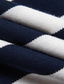 cheap Polo Shirts-Men&#039;s Knit Polo Golf Polo Casual Sports Polo Shirt Turndown Short Sleeve Fashion Basic Stripe Plain Button Summer Regular Fit Black Blue