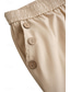 tanie spodnie codzienne-Męskie Lniane spodnie Spodnie Letnie spodnie Ściągana na sznurek Elastyczny pas Równina Komfort Oddychający Pełna długość Codzienny Święto Moda Styl klasyczny Biały Niebieski