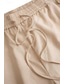tanie spodnie codzienne-Męskie Lniane spodnie Spodnie Letnie spodnie Ściągana na sznurek Elastyczny pas Równina Komfort Oddychający Pełna długość Codzienny Święto Moda Styl klasyczny Biały Niebieski