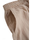 cheap Men&#039;s Shorts-Men&#039;s Shorts Linen Shorts Summer Shorts Drawstring Elastic Waist Straight Leg Plain Comfort Breathable Short Casual Daily Holiday 100% Cotton Fashion Classic Style Light Khaki Navy Blue
