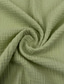 preiswerte Freizeithemden für Herren-Herren Hemd Popover-Shirt Lässiges Hemd Sommerhemd Braun Grün Kaki Kurzarm Glatt Stehkragen Täglich Urlaub Bekleidung Modisch Brautkleider schlicht Komfortabel