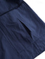 baratos Calções para Homem-Homens Bermuda Cargo Calção Shorts de linho Shorts de verão Botão Bolso multi Tecido Conforto Respirável Curto Casual Diário Feriado Moda Estilo Clássico Branco Azul Marinha