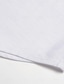 Χαμηλού Κόστους ανδρικά λινά πουκάμισα-ανδρικό πουκάμισο λινό πουκάμισο καρύδας δέντρο χαβάης μόδας casual button up πουκάμισο καθημερινά Χαβάης διακοπές πέτο άνοιξη &amp; φθινόπωρο με μακρύ μανίκι λευκό 55% λινάρι 45% βαμβακερό πουκάμισο