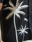 tanie Koszule hawajskie-Męskie Koszula Koszula hawajska Drzewo kokosowe Wzory graficzne Wieczorne Czarny Biały Niebieski Zielony Khaki Na zewnątrz Ulica Krótkie rękawy Nadruk Odzież Sport Moda Moda miejska Designerskie