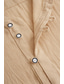 baratos camisas de linho masculinas-Homens Camisa Social camisa de linho camisa de botão camisa de verão camisa de praia Preto Branco Azul Manga Curta Tecido Colarinho Chinês Verão Casual Diário Roupa