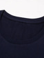 Χαμηλού Κόστους Ανδρικά μπλουζάκια casual-Γραφική Μοντέρνα Υπαίθριο Καθημερινό Ανδρικά Μπλουζάκι Μπλουζάκι μπλουζάκι Δρόμος Causal Καθημερινά Κοντομάνικη μπλούζα Λευκό Βαθυγάλαζο Κοντομάνικο Στρογγυλή Ψηλή Λαιμόκοψη Πουκάμισο Ανοιξη καλοκαίρι