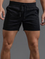 voordelige Shorts voor heren-Voor heren Korte broek Chino Short Werkshorts Meerdere zakken Effen Comfort Zacht Korte Buiten Casual Strand Modieus Streetwear Zwart Wit Micro-elastisch