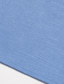 halpa miesten vapaa-ajan paitoja-Miesten pellava paita Rento paita Napita paita Valkoinen Sininen Lyhythihainen Yhtenäinen väri Sänkyjen avaus ulko- Kausaliteetti nappi Vaatetus Loma Päivittäin Urheilu