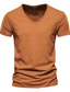 billiga Casual T-shirts för män-herr v-ringad t-shirt - enfärgade korta skjortor för män kortärmad smal fitness träning atletisk affär avslappnad grundläggande stora långa skjortor svart grå armégrön