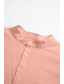 levne pánské neformální košile-Pánské Košile plátěná košile Popover košile Letní košile Plážová košile Černá Bílá Světlá růžová Krátký rukáv Bez vzoru Henley Léto Ležérní Denní Oblečení