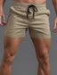 voordelige Shorts voor heren-Voor heren Korte broek Chino Short Werkshorts Meerdere zakken Effen Comfort Zacht Korte Buiten Casual Strand Modieus Streetwear Zwart Wit Micro-elastisch