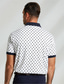 cheap Classic Polo-Men&#039;s Golf Polo Shirt Knit Polo Plaid Casual Print Formal Party Outdoor Cotton Blend Short Sleeve Turndown Polo Shirts Black Summer Micro-elastic Lapel Polo